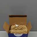 MIULEE Pack of 2 Polyester Throw Pillow Covers Soild Decorative Pillow Cases Soft Square Cushion for Couch Sofa Bedroom Car 20 x 20 Inch 50 x 50 cm, Khaki