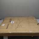 Bblife 6FT Folding Tables Heavy Duty White Foldable Table, Multi-Functional Fold up Table for Outdoor Camping Picnic Parties, Indoor Events Training with 330lbs Static Weight Capacity