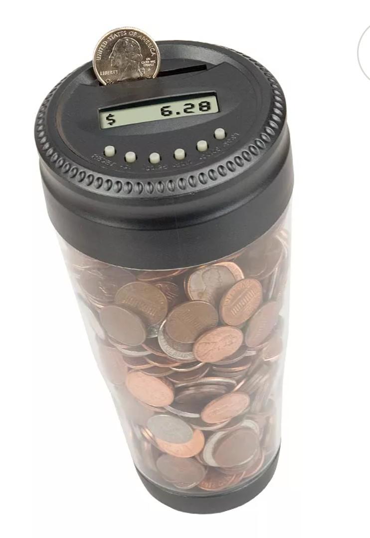 DIRTY DOG Digital Auto Coin Jar