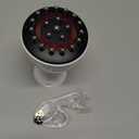 Lymphatic Drainage Massager & Anti Cellulite Massage Tool, for Legs, Arms & Belly, Body,Helps Reduce Stretch Marks & Cellulite,with Microcurrent, Light Heat & Vibration (White)