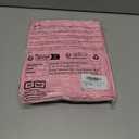 Saodimallsu Womens Long Sleeve Midi Sweater Dress Crew Neck Swiss Dot Soft Knit Casual Fall Trendy Maxi Dresses (Pink)