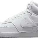 Nike Men's Court Vision Mid Next Nature Shoes, White/White-White, 11