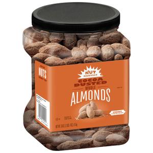 Nut Harvest, Cocoa Dusted Almonds, 36 Ounce Jar (EXP 07/14/26)