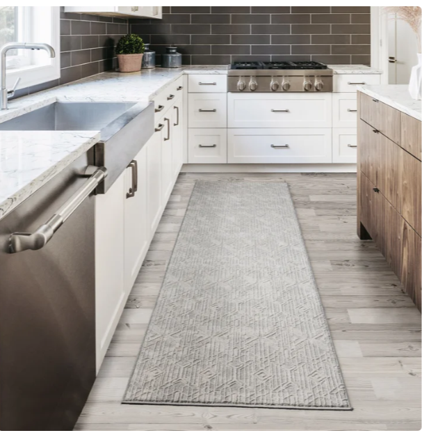 Ivory and Eden Bouclay Rug 2ft x 7ft 