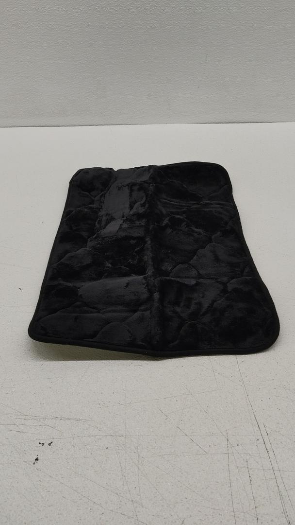Rug 22.5 x 16 in, Geometric Rug Textured Geometric Trellis, Velvet  Doormat