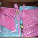 durony 350 Pieces Preppy Smile Face Party Decorations Pastel Party Supplies Include Smiley Paper Plates Napkins Cups Forks Knives Spoons for Preppy Pastel Birthday Party Decorations, Serve 50 Guest
