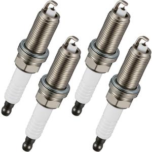 BDFHYK AP5325 Iridium Spark Plugs Compatible with Altima for Toyota RAV4 for Dodge Dart for Hyundai Sonata Sportage Cherokee 1.8L 2.0L 2.4L 2.5L 2.7L L4 Engine Replacement for 95712, Set of 4