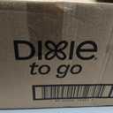 Dixie To Go Paper Coffee Cups, 12 oz, 132 Count (6 packs of 22 cups), Disposable Insulated Paper Cups for On-The-Go Hot or Cold Beverages