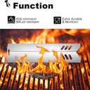 Grill Heat Plates Shield for Backyard Grill BY14-101-001-05 BY16-101-002-06,Revoace Gas Grill GBC1690W GBC1705WV GBC1706W GBC1793W,Uniflame GBC1030WRS GBC1134W Stainless Steel Burner Cover 14"