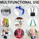 Nylon Webbing Straps - 1 1/2 inch, 10 Yards Flat Wide Belting Webbing Straps for Bags, Lawn Chair, Pet Collars, DIY Crafts