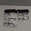 NORPERWIS 5 Pairs Reading Glasses - Standard Fit Spring Hinge Readers Glasses for Men and Women (Multicolor, 2.75, x)