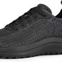 Amazon Basics Unisex-Adult Work Safety Shoes with Protalus Alignment Technology, Composite Toe, Slip Resistant (19.5 Women/18 Men, Black)