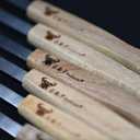 G & F Products Brazilian BBQ Skewers 16 Piece Set Stainless Steel Kabob Sticks 17-Inch Flat Blade with Hardwood Handles Reusable Commercial Grade for Grilling Meat Kebab and Outdoor Cooking