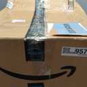 100ft Non-Expanding Garden Hose With 10-way nozzle, strong 3/4 metal fittings, and a shut-off valve. Ultra Lightweight, Kink-Free & Durable,Ideal for Yard, Lawn, Outdoor & Camper Use (Green)