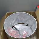 GLOBE Electric 67065 58" Floor Lamp, Black, Dark Gray Velvet Shade, On/Off Socket Rotary Switch, Living Room Dcor, Reading Light, Home Essentials, Bedroom, Office Accessories