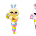 Coco Cones Easter Plush Toy by ZURU Cute Cuddly Friend in a Colourful Horn - Perfect for Easter and Collecting. (3 Pack)