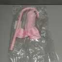 Garneck Shepherd Staff Cane with Bowtie for Women Girl: Pink Shepherd Hook Stick Novelty Walking Cane Prop for Halloween Cosplay Costume Accessories Stage Performance