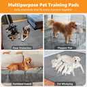 Washable Pee Pads for Dogs, 48x60 Reusable Whelping Pads, Absorb Dog Mats Non-Slip Puppy Training Pads for Whelping, Potty, Training, Playpen, Crate