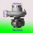 3772934 3776547 3776546 HX55 Turbocharger Compatible with Detroit Diesel DD15 GT4594 A4720961699 RA4720962499 A4720962099 Turbo