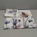 KKVEE Flower Throw Pillow Covers 18x18 Set of 2, Flowers Pillow Cushion Cases, Modern Decorative Square Pillowcases for Sofa Couch Bedroom Living Room Car