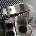 BUNN VP17-3, 12-Cup Low Profile Pourover Commercial Coffee Maker, 3 Lower Warmers, 13300.0003,Silver