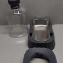 Gardner Pet Automatic Dog Water Dispenser Gravity Stainless Steel Water Waterer Feeder, 100% BPA-Free Large Capacity Water Feeding Bowls for Medium & Large-Sized Dogs Cats Other Pets -(1 Gallon) (Dark Grey)