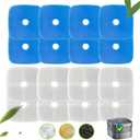 APD APETDOLA Dog Water Fountain 8 Pack Filters, 9L/2.4 Gallon Pet Fountain, Ultra Quiet, Set of 2