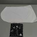 Joukavor 2 Pieces Zentai Full Face Mask Halloween Spandex Hood Mask for Unisex Cosplay (Black&white)