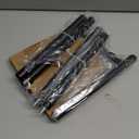 Toilet Paper Holder Stand, Bathroom Toilet Paper Roll Holder Stand with Reserve, Standing Toilet Paper Holder with Storage (Black)