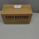 Fire Bricks, FireBrick, High Temperature Insulated Firebricks for Wood Stoves, Fireplaces, Size 9" X 4-1/2" X 1-1/4", Pack of 3, Wood Stove Bricks, Fireplace Brick