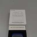 Sleep Earbuds Bluetooth 5.4 in Ear Touch Screen Sleep Headphones, Small Design Mini Sleep Earbuds for Side Sleepers with Sleep Mode, 48H Playtime Sleep Earphones Clear Calls, Carbonblack