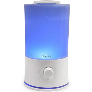 BlueHills Premium 2000 ML XL Large Essential Oil Diffuser Aromatherapy Humidifier for Large Room Home 40 Hour Run Huge Coverage Area 2 Liter Extra Large Capacity Huge Diffuser High Mist White E001