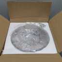 Modern Crystal Chandeliers LED Pendant Lighting Round Ring Chrome Flush Mount Ceiling Light Fixture Mini Chandeliers for Dining Room Kitchen Island Hallway