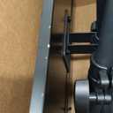 Projector Stand Tripod Adjustable, Laptop Height from 23.5 to 46.5 inches with Gooseneck Phone Holder, Floor for Office, Home, Stage, Studio, DJ Racks Holder Mount, 23.5inch-46.5inch (Black)