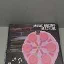 Upgraded Music Punching Machine for Kids and Adults, Wall Boxing Punching Pad with Bluetooth & Rhythm Lights, 3 Speed Modes, Home Fitness Boxing Equipment with Gloves for Boys Girls Teenagers (Black)