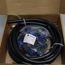 HIRALIY 50FT Garden Watering System, Drip Irrigation Kits for Plants, New Quick Connector, Blank Distribution Tubing, Saving Water Automatic Irrigation Equipment for Patio Lawn