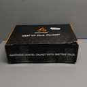 Heated Jackets for Women with 12V 18400mAh Battery, Graphene Canvas Womens Heated Jacket with Hooded for Outdoor Work (Medium, Black)