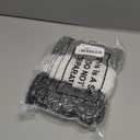 Blulu Plastic Dish Scrubbers for Dishes Pot Round Nylon Pad, Mesh Scouring Non Scratch Pads(Simple Colors,15 Pcs)