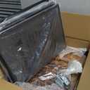 Narrow 4-Tier Shoe Rack, Slim Space-Saving Shelf with Decorative Wood Top & Steel Mesh, Entryway/Closet/Dorm Organizer, 16.5x11.8x27.9 Inches