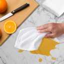 Avalon Towels Ribbed Bar Mop Towels 16x19 (Pack of 60) Absorbent and Durable White Bar Towels for Bartender, Multipurpose Kitchen Rags & Terry Cloth Rags