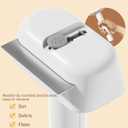 3-in-1 Pet Grooming Tool - Deshedding Dog Brush, Dematting Comb, Undercoat Rake for Long Hair Dogs & Cats, Grooming Comb for Shedding and Matting