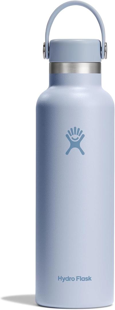 Hydro Flask Water Bottle - Insulated Stainless Steel - Non Spill, Leakproof in 21 Oz Surf Blue
