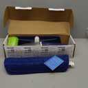 Microfiber Spray Mop for Floors Cleaning: Wet Dry Hardwood Floor Mops with 3 Washable Reusable Pads for Swiffer Powermop - Flat Mop with Sprayer for Tile Wood Laminate Vinyl Marble (Dark Blue)