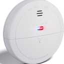 Smart Smoke Detector with WiFi  Fire Alarm with App Control, Low Power Alert, Silence & Test Button, Quick-Access Cover for Easy Battery Change, Includes 2 AAA Batteries (1 Pack)