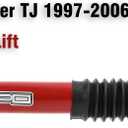 FAPO P1 Rear Shock Absorber for Jeep Wrangler TJ 1997-2006, 0-3" Lift