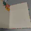 Steel Mill & Co Cute Clipboard Folio with Refillable Lined Notepad and Interior Storage Pocket, Floral Padfolio for Work, Garden Blooms Cream