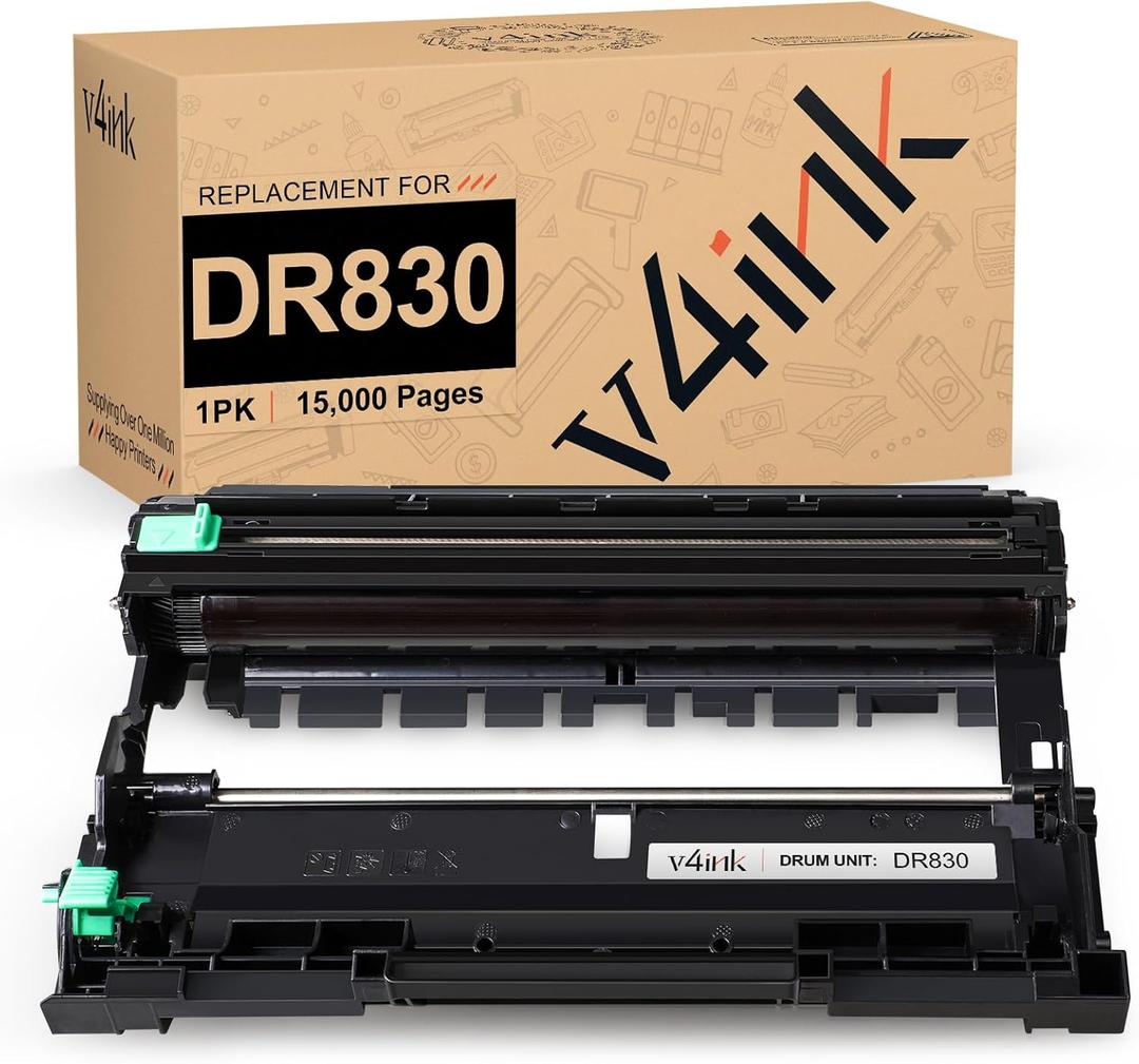 Compatible DR830 Drum (Not Toner) Replacement for Brother DR830 DR-830 Drum Unit for Brother DCP-L2640DW HL-L2400D HL-L2405W HL-L2460DW HL-L2480DW MFC-L2820DW MFC-L2900DW Printer 1 Pack