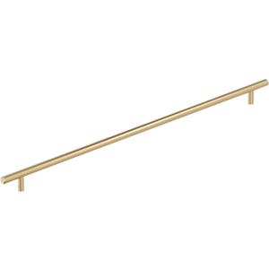 Amerock BP19017CZ | Bar Pulls 21-7/16 inch (544mm) Center-to-Center Champagne Bronze Cabinet Pull | Kitchen Cabinet Hardware | Furniture Hardware | Drawer Handle