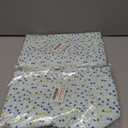 2 x Cosmetic bag Makeup bag Preppy Cute Corduroy Toiletry bag for women travel essentials (Flower black)