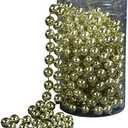 Kurt Adler 15 Feet x 12 MM Gold Bead Garland